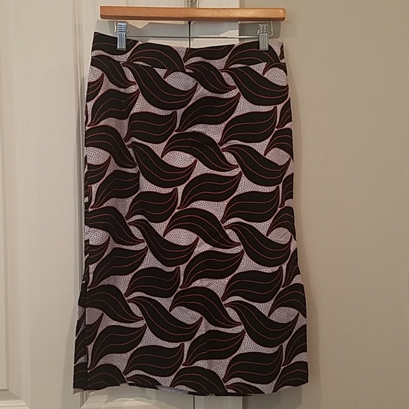 Ann Taylor pencil skirt tribal print - Picture 1 of 2